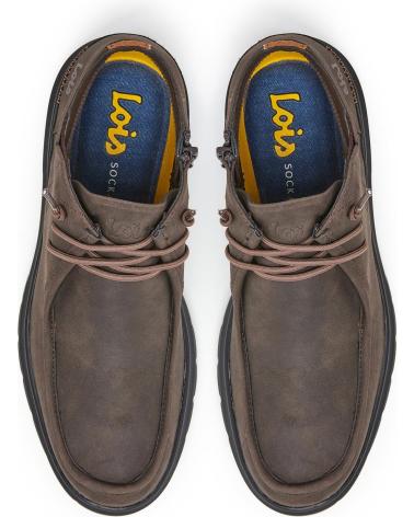 LOIS JEANS WALLABI STIEFELETTE BRAUN MARRON