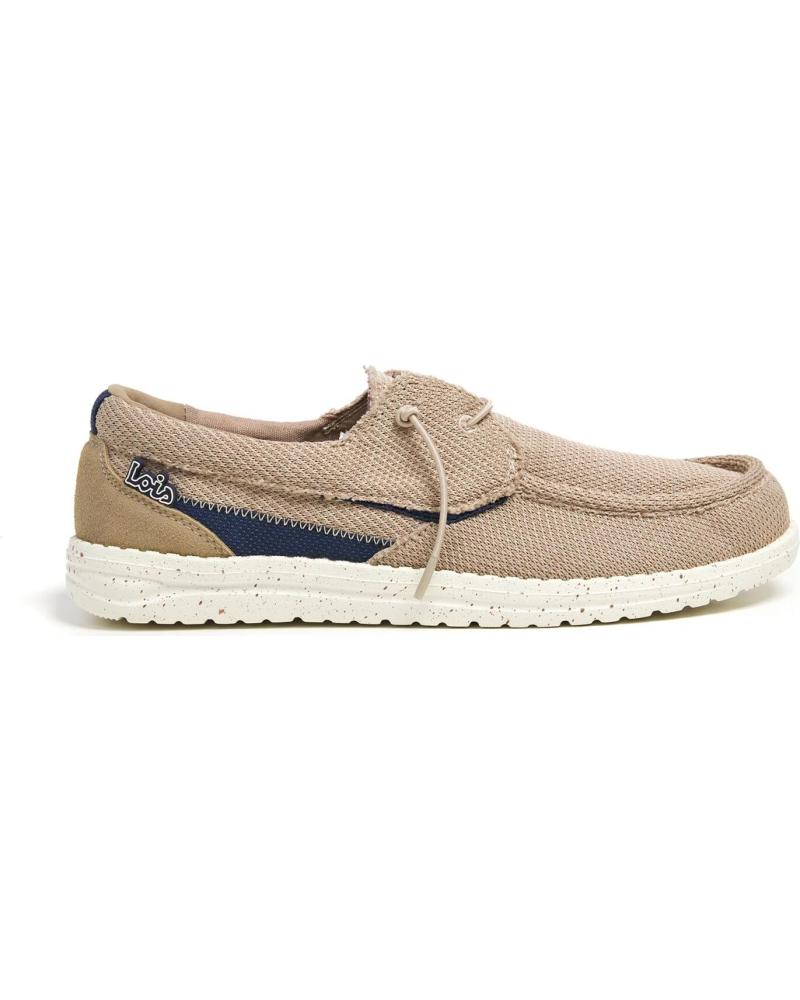 MOCASINES DE LONA LOIS JEANS CAMEL CAMEL