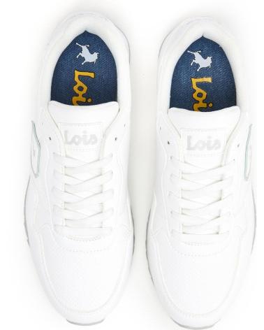 LOIS JEANS RUNNING SNEAKER WEISS BLANCO