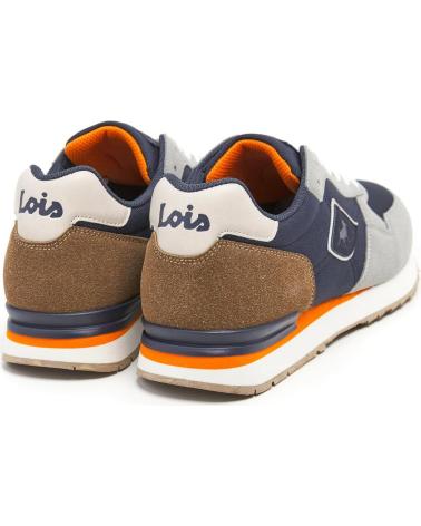 LOIS JEANS BASKETS CASUAL 64401 BLEU JEAN AZUL JEANS