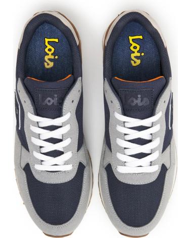 LOIS JEANS BASKETS CASUAL 64401 BLEU JEAN AZUL JEANS