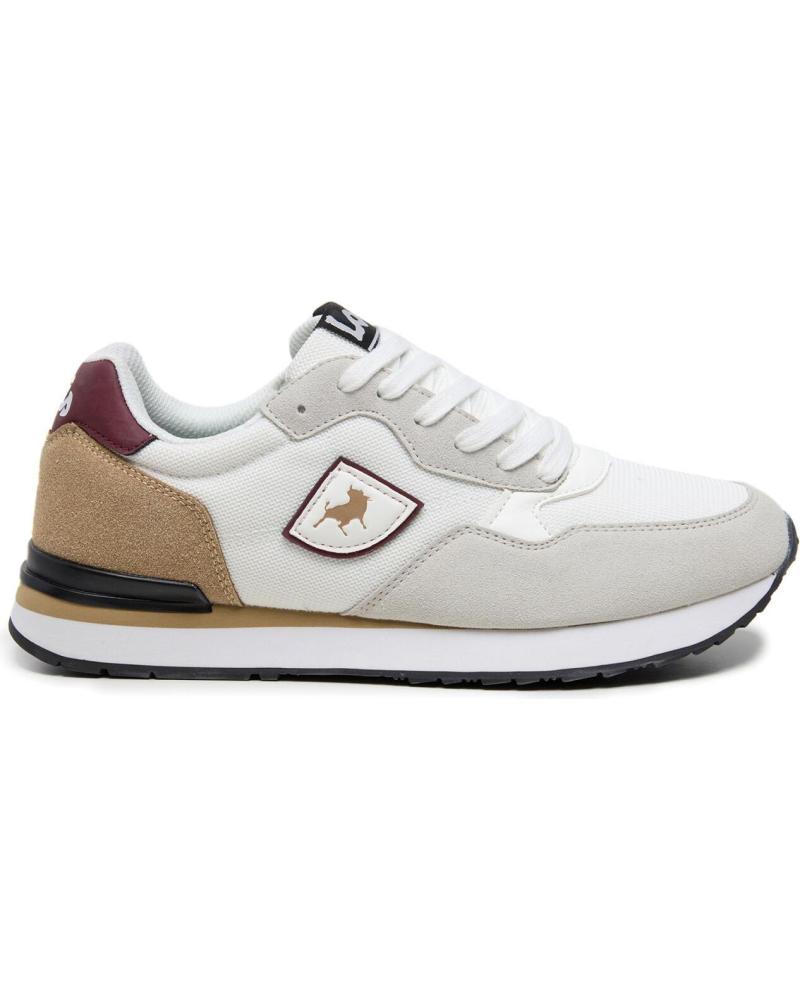 LOIS JEANS URBANER SPORTSCHUH FÜR HERREN - MODELL WEISS BEIGE BLANCO BEIGE