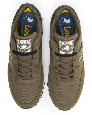 LOIS JEANS 64403 KAKI BRAUN CASUAL RUNNING SNEAKER FÜR HERREN MARRóN