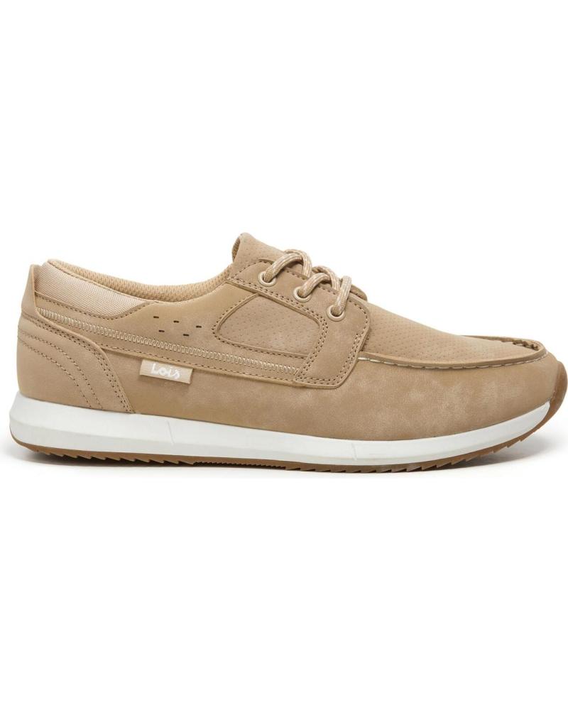 LOIS JEANS ZAPATILLA CASUAL DE TIPO NAUTICO HOMBRE LOIS TAUPE
