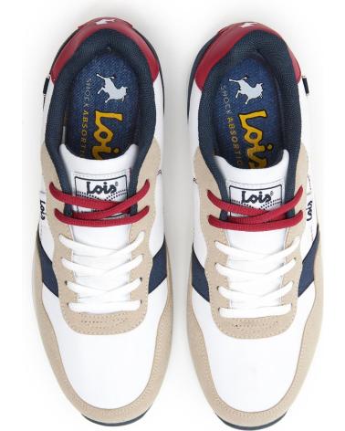 LOIS JEANS CASUAL RUNNING SNEAKER MEHRFARBIG WEISS BLANCO