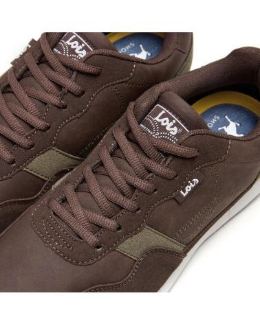 LOIS JEANS CASUAL RUNNING SNEAKER CAMEL BRAUN CAMEL