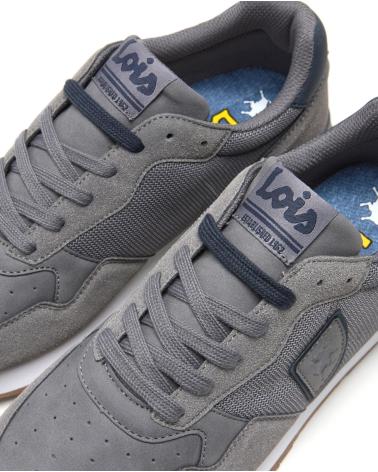 LOIS JEANS GRAU CASUAL RUNNING SNEAKER GRIS