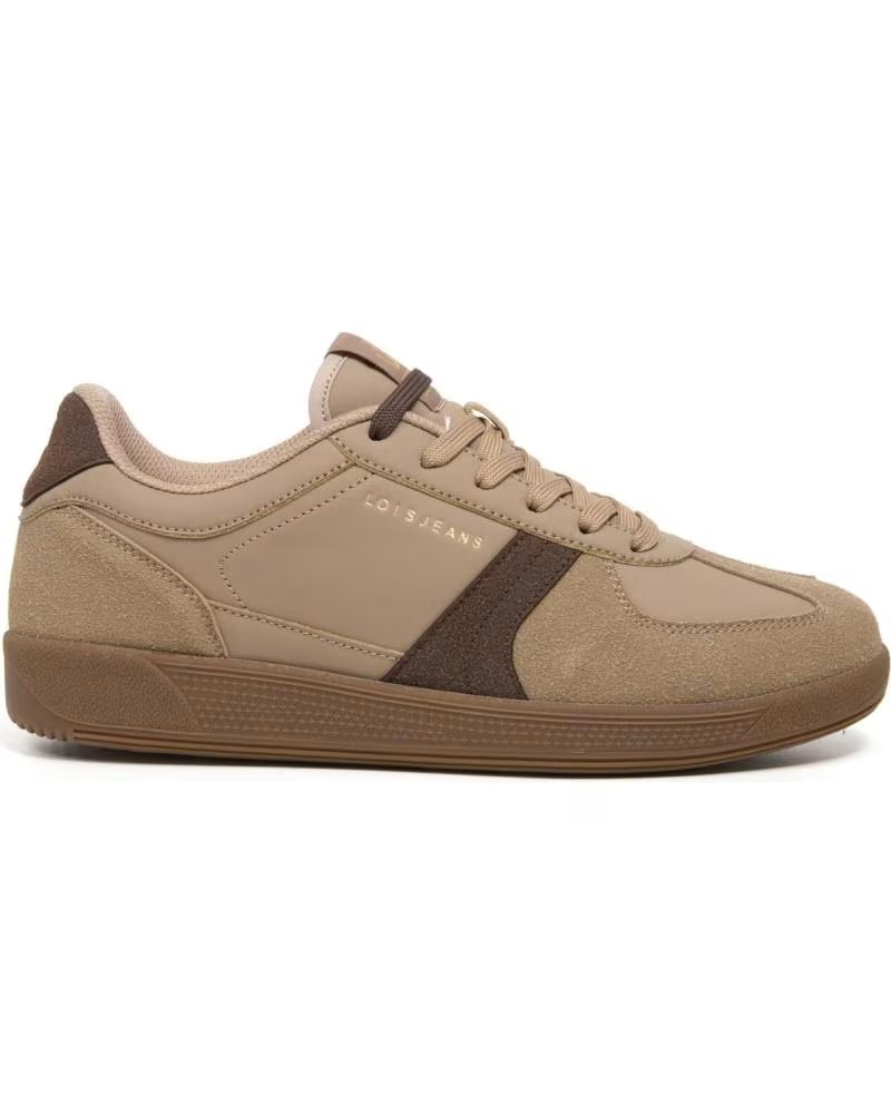 LOIS JEANS ZAPATILLAS LOIS 64486 EN BEIGE PARA UNISEX TAUPE