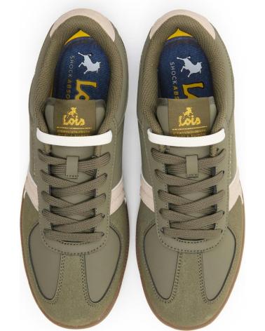 LOIS JEANS ZAPATILLA CASUAL TIEMPO LIBRE RETRO HOMBRE LOIS KAKI