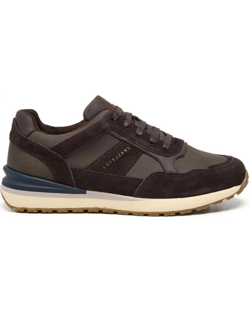 LOIS JEANS ZAPATILLA CASUAL DE RUNING HOMBRE LOIS MARRON
