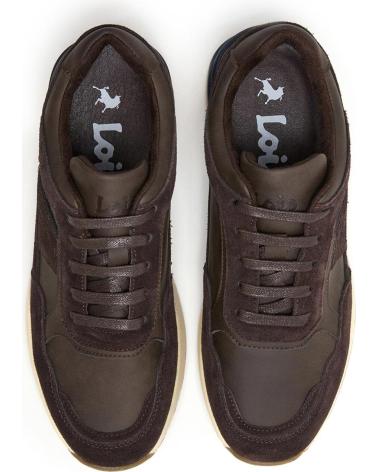 LOIS JEANS ZAPATILLA CASUAL DE RUNING HOMBRE LOIS MARRON