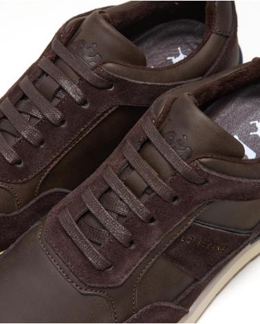 LOIS JEANS ZAPATILLA CASUAL DE RUNING HOMBRE LOIS MARRON