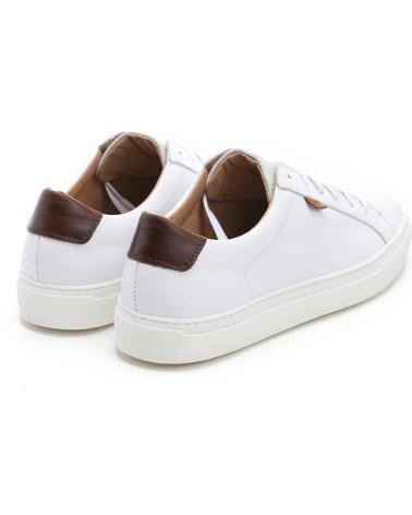 LOIS JEANS ZAPATILLA PIEL URBANA DE HOMBRE EN PIEL BLANCA LOIS BLANCO