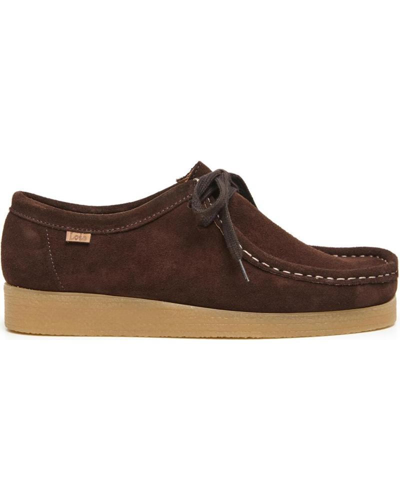 LOIS JEANS ZAPATILLA DE PIEL FABRICADO EN ESPANA CASUAL HOMBRE LOIS MARRON