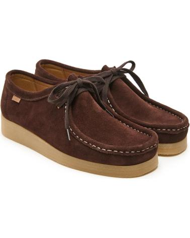 LOIS JEANS ZAPATILLA DE PIEL FABRICADO EN ESPANA CASUAL HOMBRE LOIS MARRON