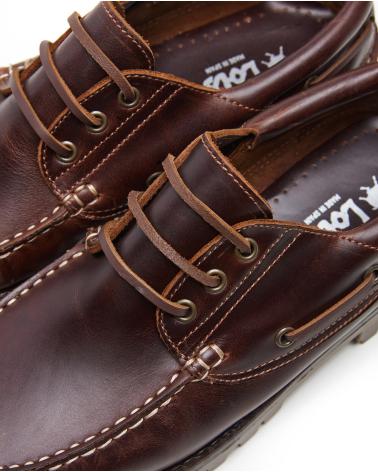 LOIS JEANS NAUTICO DE PIEL FABRICADO EN ESPANA CASUAL HOMBRE LOIS MARRON