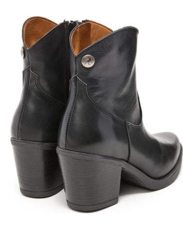 LOIS JEANS BOTIN COWBOY DE PIEL HECHO EN ESPANA MUJER LOIS NEGRO
