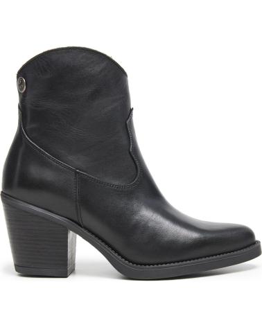 LOIS JEANS BOTIN COWBOY DE PIEL HECHO EN ESPANA MUJER LOIS NEGRO