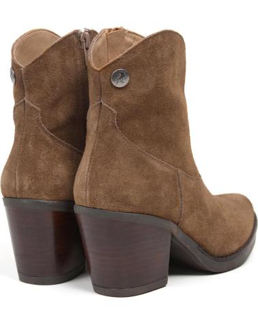 LOIS JEANS BOTIN COWBOY DE PIEL HECHO EN ESPANA MUJER LOIS CAMEL