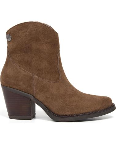 LOIS JEANS BOTIN COWBOY DE PIEL HECHO EN ESPANA MUJER LOIS CAMEL