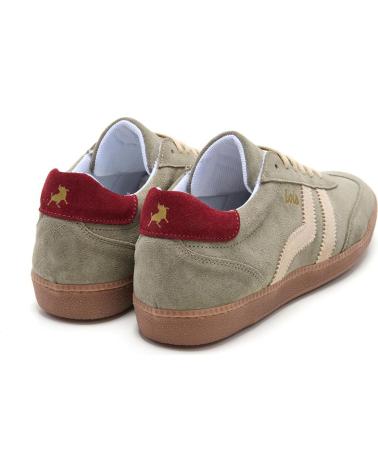 LOIS JEANS ZAPATILLA URBANA DE ANTE DE PIEL DE HOMBRE LOIS KAKI