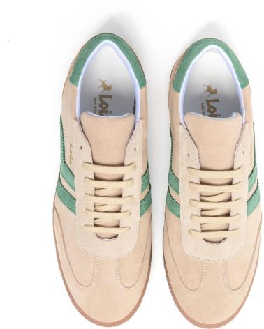 LOIS JEANS ZAPATILLA URBANA DE ANTE DE PIEL DE HOMBRE LOIS CRUDO