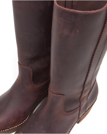 LOIS JEANS BOTA GAUCHA DE PIEL HECHO EN ESPANA MUJER LOIS MARRON