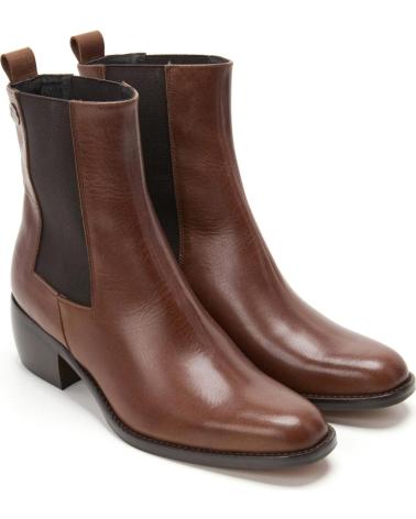LOIS JEANS BOTIN CHELSEA DE PIEL HECHO EN ESPANA MUJER LOIS MARRON
