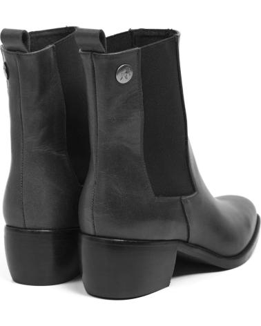 LOIS JEANS BOTIN CHELSEA DE PIEL HECHO EN ESPANA MUJER LOIS NEGRO