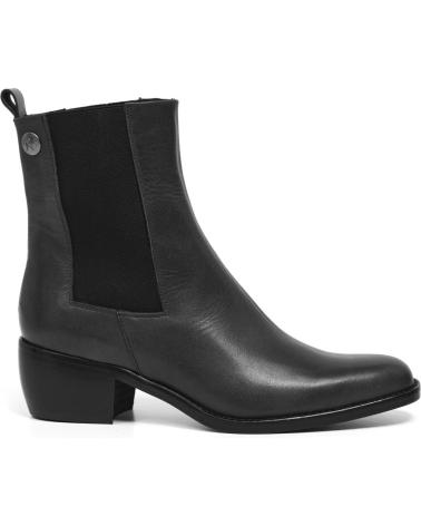 LOIS JEANS BOTIN CHELSEA DE PIEL HECHO EN ESPANA MUJER LOIS NEGRO