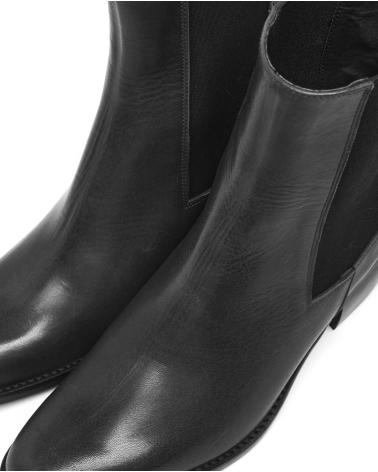 LOIS JEANS BOTIN CHELSEA DE PIEL HECHO EN ESPANA MUJER LOIS NEGRO