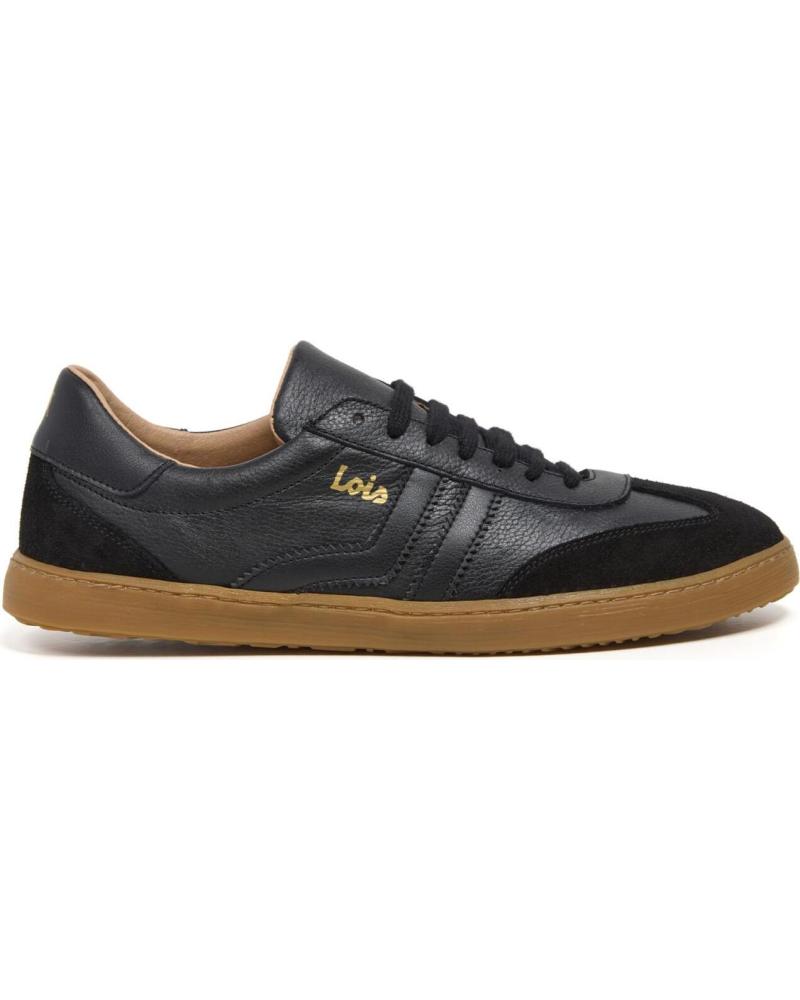 LOIS JEANS ZAPATILLA CASUAL TIEMPO LIBRE HECHO EN ESPANA HOMBRE LOIS NEGRO