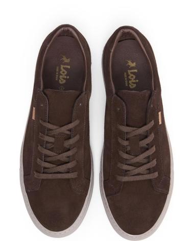 LOIS JEANS ZAPATILLA BAJA BLUCHER CASCO HECHO EN ESPANA HOMBRE LOIS MARRON