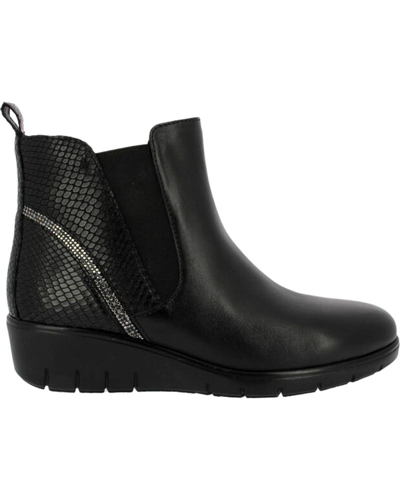 D`CUTILLAS BOTINES PARA MUJER DOCTOR CUTILLAS 60349 ESCAMAS NEGRO