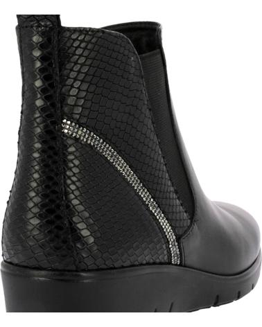 D`CUTILLAS BOTINES PARA MUJER DOCTOR CUTILLAS 60349 ESCAMAS NEGRO