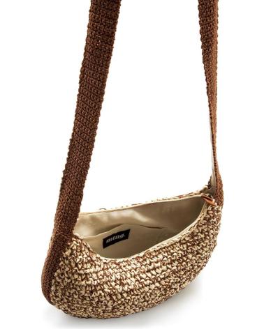 MTNG MOJITO BRAUNE UMHÄNGETASCHE AUS STOFF MARRóN