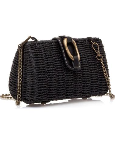 MTNG SHELL UMHÄNGETASCHE SCHWARZ MIT KETTE NEGRO