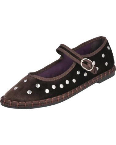 BUONAROTTI FB-5553 MERCEDITAS TACHAS MUJER MARRON