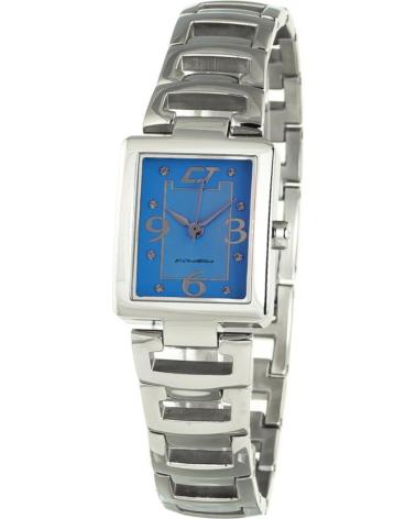 CHRONOTECH CC7072L-03M PLATEADO