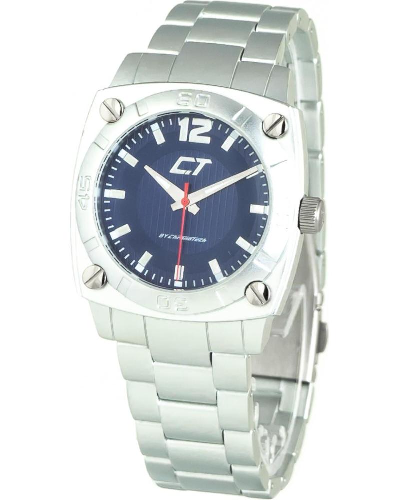 CHRONOTECH CC7079M-03M PLATEADO