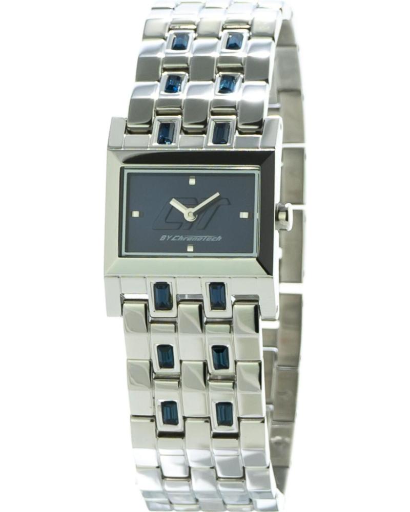 CHRONOTECH CC7120LS-03M PLATEADO