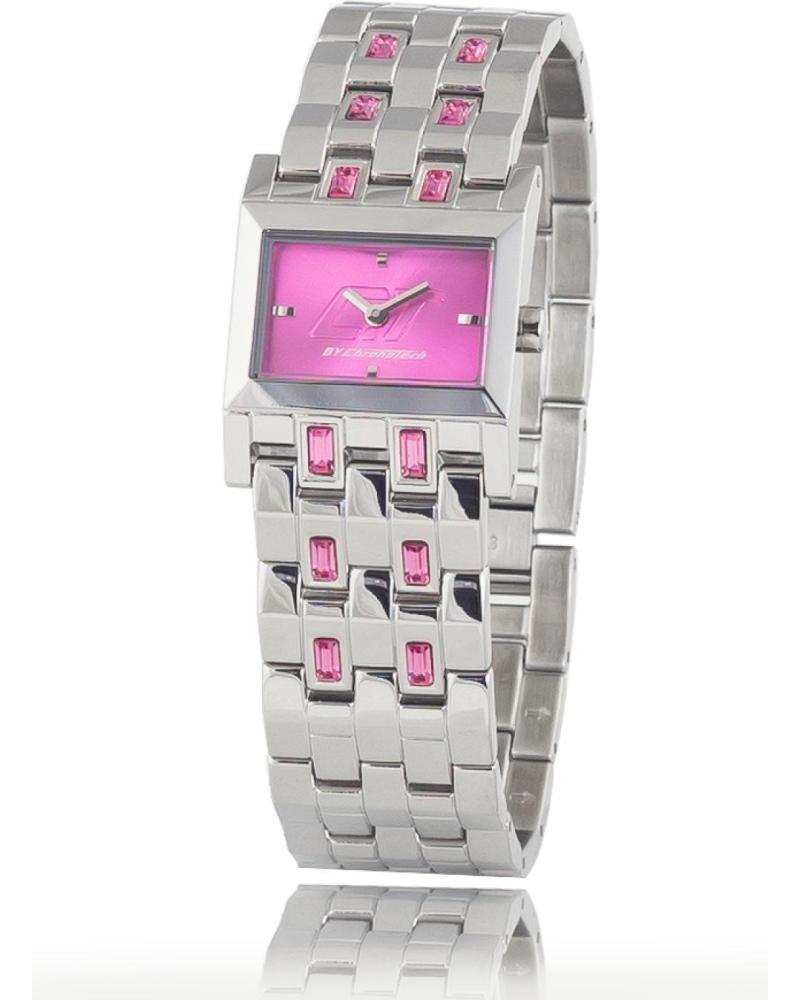 CHRONOTECH CC7120LS-04M PLATEADO
