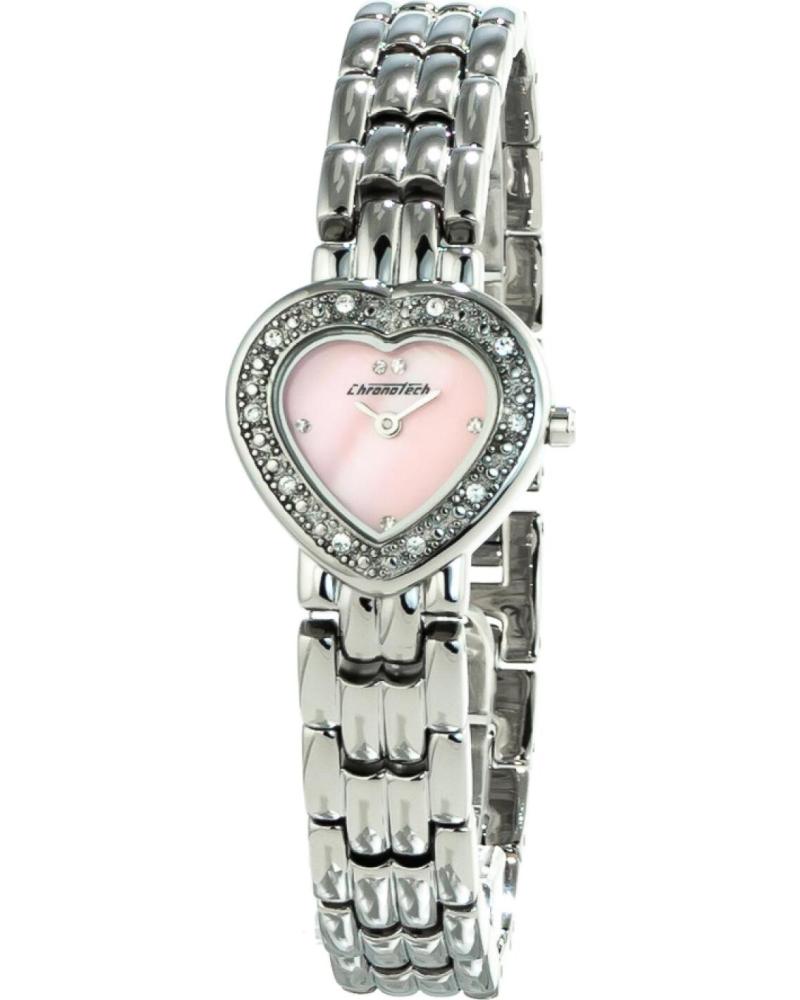 CHRONOTECH CT2027L-11 PLATEADO