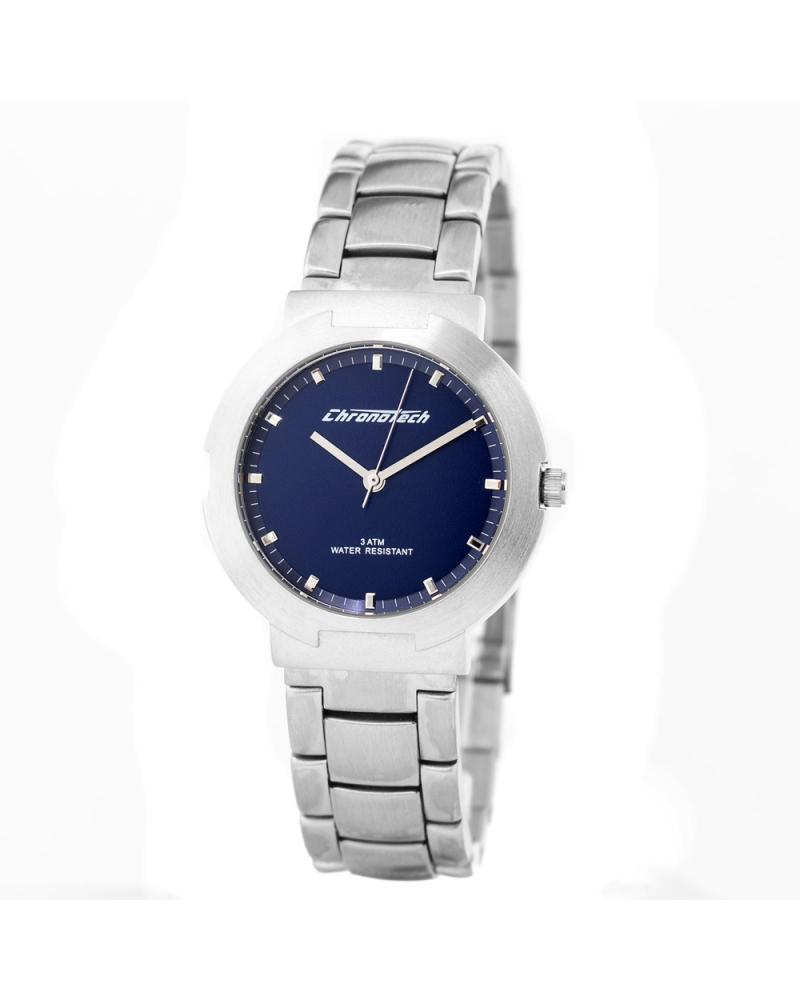 CHRONOTECH CT6451-02M PLATEADO