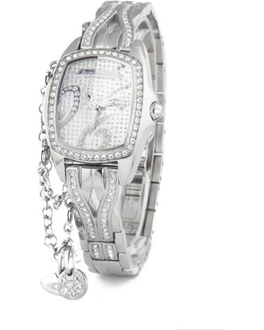 CHRONOTECH CT7008LS-06M PLATEADO