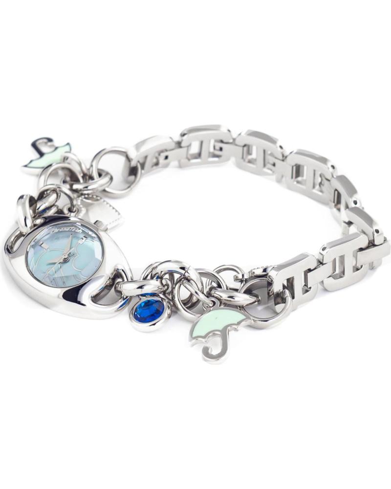 CHRONOTECH CT7010L-01M PLATEADO