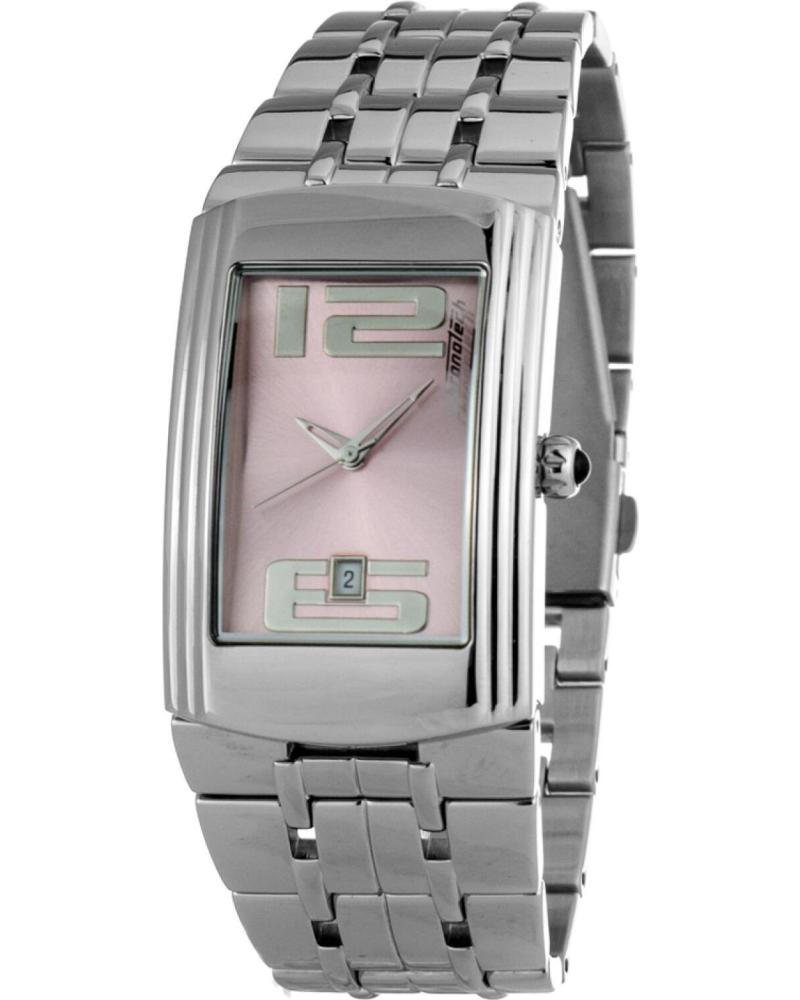 CHRONOTECH CT7017B-02M PLATEADO