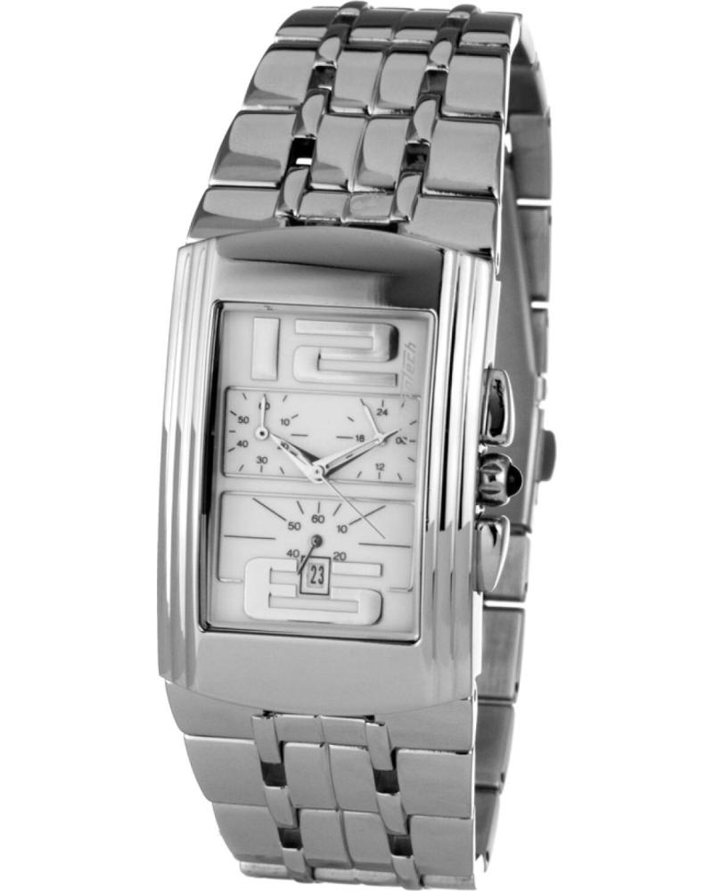 CHRONOTECH CT7018B-06M PLATEADO