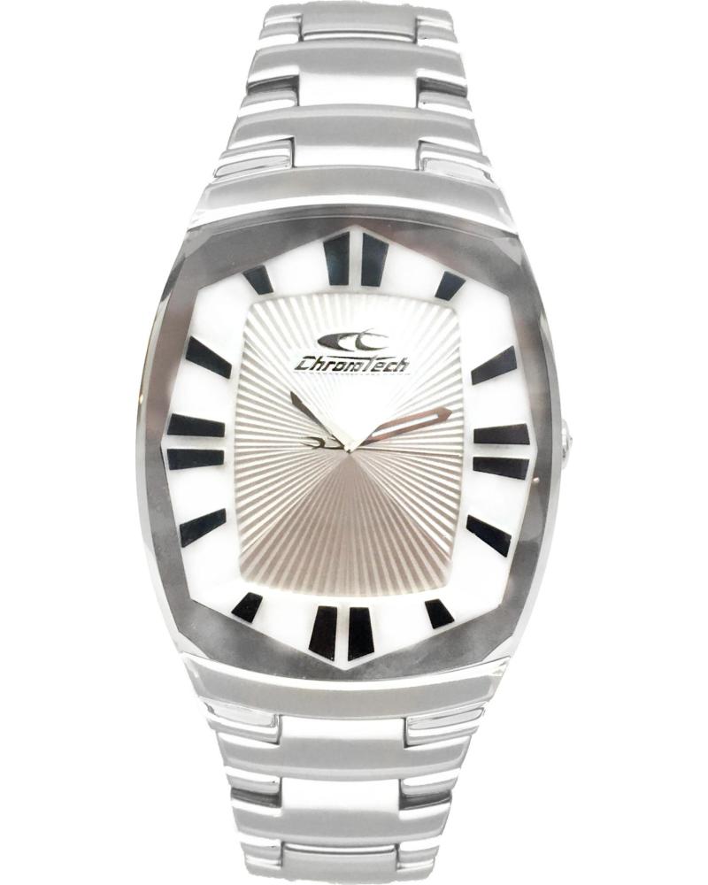 CHRONOTECH CT7065L-01M PLATEADO