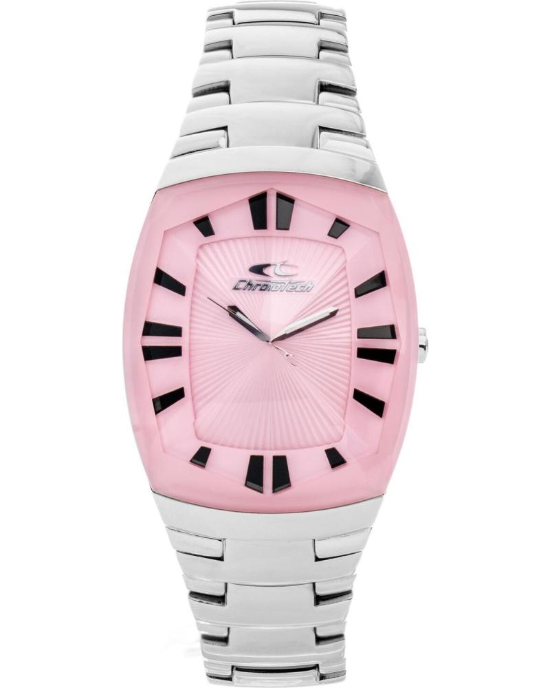 CHRONOTECH CT7065L-07M PLATEADO